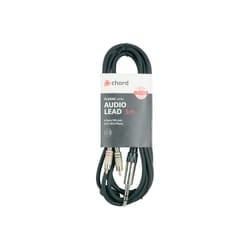 Chord Electronics 190.016UK audio cable 3 m 6.35mm TRS 2 x RCA Black