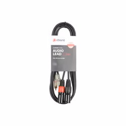 A durable. high quality. shielded audio lead with pro quality. die-cast XLR male connectors and RCA plugs. offering exception ...