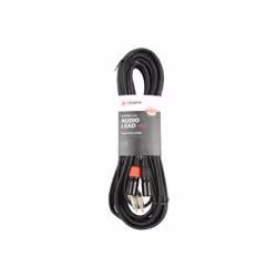 A durable. high quality. shielded audio lead with pro quality. die-cast XLR male connectors and RCA plugs. offering exception ...