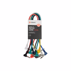 Chord Electronics PATCH050CL, 6.35mm, Male, 6.35mm, Male, 0.5 m, Multicolour