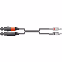 Chord Electronics 190.062UK audio cable 1.5 m 2 x XLR (3-pin) 2 x RCA Black