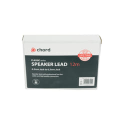 Chord Electronics 190.186UK audio cable 12 m 6.35mm Black