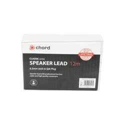 Chord Electronics 190.190UK audio cable 12 m 6.35mm Black