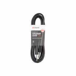 Chord Electronics SPJ-J300, 6.35mm, Male, 6.35mm, Male, 3 m, Black