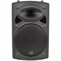 Compact. portable PA unit with pull/carry handles and 2 wireless microphones. Versatile input options. ideal for singer/songw ...