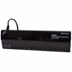 8 WAY TV Antenna Aerial Splitter Amplifier Freeview Distribution Booster FM DAB