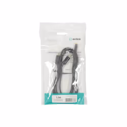 AV Link 112.134UK, 3.5mm, Male, 2 x RCA, Male, 1.5 m, Black