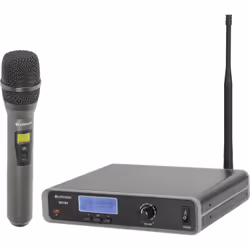 Citronic 171.972UK, Radio microphone, 50 - 18000 Hz, 0.5%, 60 m, Wireless, Black