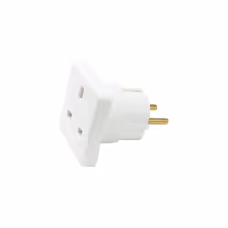 Mercury 429.905UK, Type G (UK), Type C (Europlug), White, 52 mm, 52 mm, 64 mm