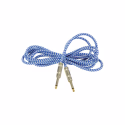 Chord Electronics 190.285UK, 6.35mm, Male, 6.35mm, Male, 3 m, Blue, White