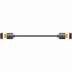 0.5m Super Slim Thin-Wire V2.0 HDMI Cable HD Flexible 3.6mm Lead 4K x 2K @ 60HZ ARC