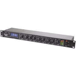 Adastra MM321, 3 channels, Bluetooth, Rack mounting, Black