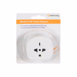 Mercury 429.832UK power plug adapter Type G (UK) Universal White