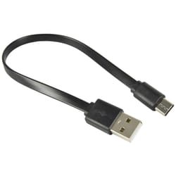 Short 20cm USB 3.1 Type C to USB 2.0 A Cable. Black