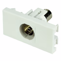 Keystone Wall Plate Module Outlet Faceplate TV Coaxial Keystone Socket 25 x 50mm