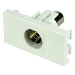 Keystone Wall Plate Module Outlet Faceplate TV Coaxial Keystone Socket 25 x 50mm