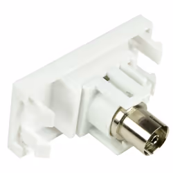 Keystone Wall Plate Module Outlet Faceplate TV Coaxial Keystone Socket 25 x 50mm