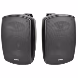 High quality IP44 weather resistant speakers with an extended low frequency driver and dome tweeter housed in an efficiently ...