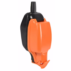 IP54 Rated Weatherproof 1 Gang Outdoor Socket 13A Rewireable DIY