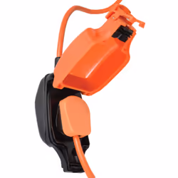 Weatherproof Outdoor 1 Gang Socket 5m Extension Lead with H Frame Cable Tidy