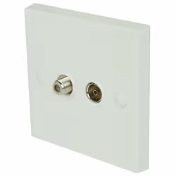 AV Link 123.307UK wall plate/switch cover White