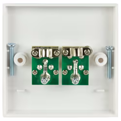 AV Link 123.336UK wall plate/switch cover White