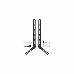 avlink Universal L-Shaped Soundbar Brackets, Black, 129.597UK