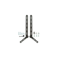 avlink Universal L-Shaped Soundbar Brackets, Black, 129.597UK