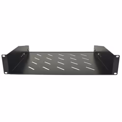 Adastra 853.040UK, Rack shelf, Wall mounted, Black, 1 shelves, Rectangle, 482 mm