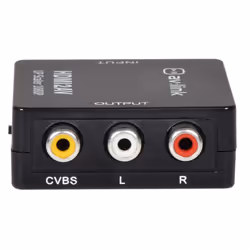 HDMI to 3 RCA VCBS Composite Full HD Upscale Video 1080P AV Converter Adapter