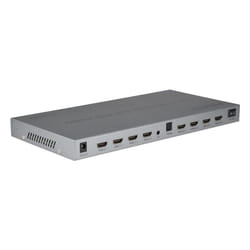 Ex-Pro 4x4 HDMI Matrix 4K @60Hz with SPDIF and 3.5mm Audio Output, HDCP 2.2 HDMI 2.0 18Gbps with IR Receiver , 4 In 4 Out