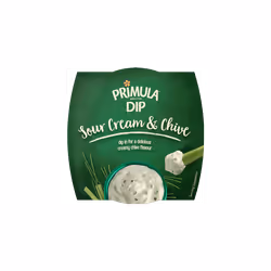 PRIMULA Sour Cream & Chive Dip 150g (Pack of 6)