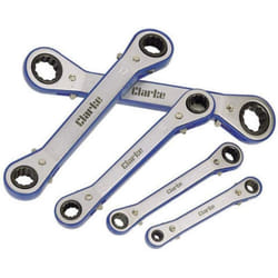 Clarke PRO41 5 Piece Angle Head Ratchet Set Metric