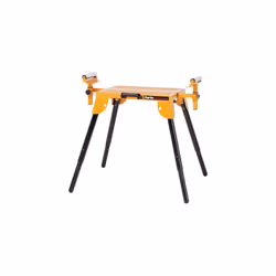 Clarke CMSSR Folding Mitre Saw Stand with Rollers - 6500975
