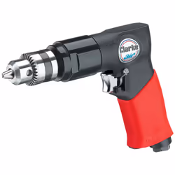 CLARKE 3/8" AIR DRILL REVERSIBLE KEYED AIR COMPRESSOR WORKSHOP TOOL CAT214