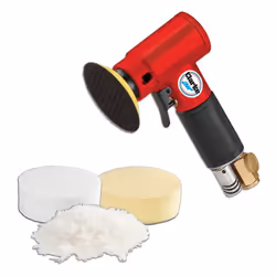 Clarke Air Polisher 3" 75mm Right Angle Head Palm Sanding Variable Speed CAT220