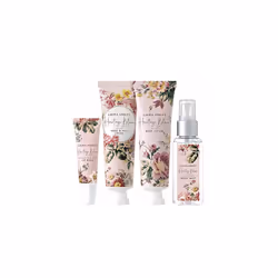 Mini Indulgence Collection - Lip Balm, Hand And Body Tin Gift Set