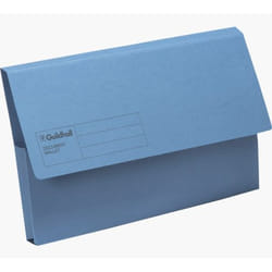 Exacompta GDW1-BLUZ folder Manila hemp Blue A4+
