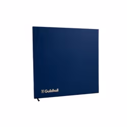Guildhall Account Book Casebound 298x203mm 26 Cash Column 80 Pages Blu