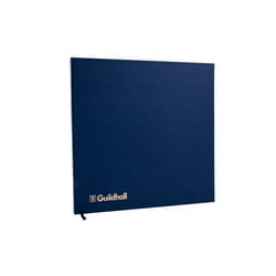 Guildhall Account Book Casebound 298x203mm 26 Cash Column 80 Pages Blu