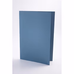 Guildhall L SQ CUT FLDR 315G BLU PK100