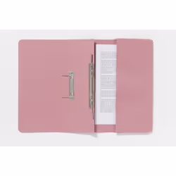 Guildhall L PKT SPRL FILE PINK PK25
