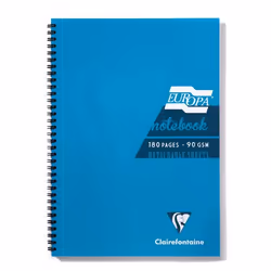 EUROPA A4 NOTEBOOK TURQUOISE PK5