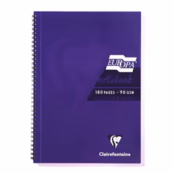 EUROPA A5 NOTEBOOK PURPLE PK5