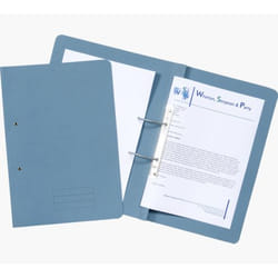 Exacompta TFM-BLUZ folder Manila hemp Blue A4