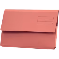 Guildhall Document Wallets 250gsm Pink PK50 - DW250-PNKZ