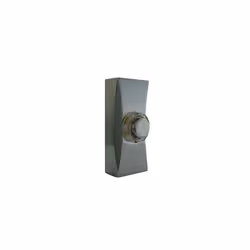 Deta C3506CH Wired Door Bell Push (Non Illuminated) - Polished Chrome