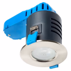 Deta L1701SC4 Fire Rated IP65 Satin Chrome Downlight 4000K Dimmable