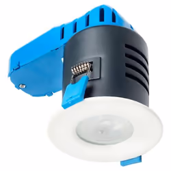 Deta L1701WH3 IP65 White LED Fire Rated Downlight Dimmable 5W Warm