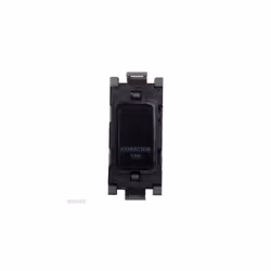 Deta G3553BK Grid Switch marked "EXTRACTOR FAN" 20Amp DP (Black)